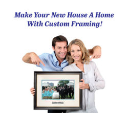 new homeowner, custom framing, wall decor