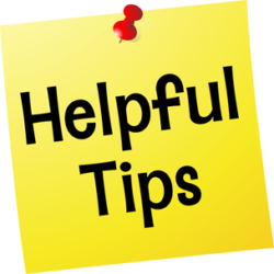 helpful tips