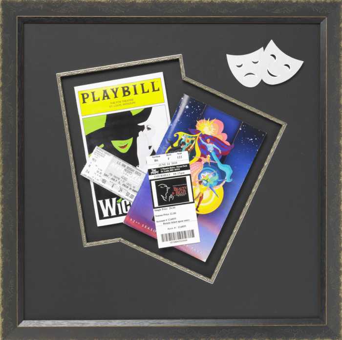 Framed Theater Playbill